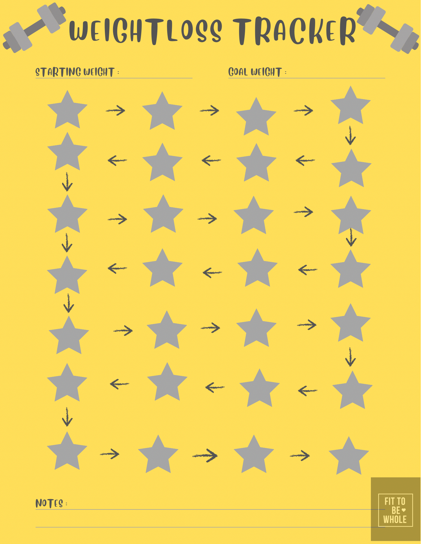 Weight loss Tracker